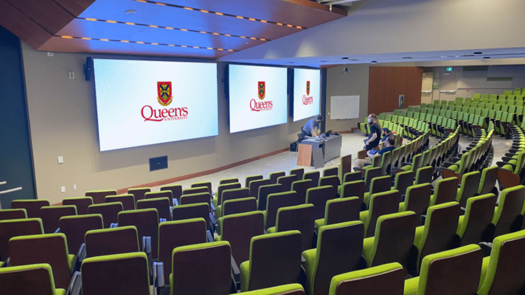 Queens University Lecture Room Audio Visual System